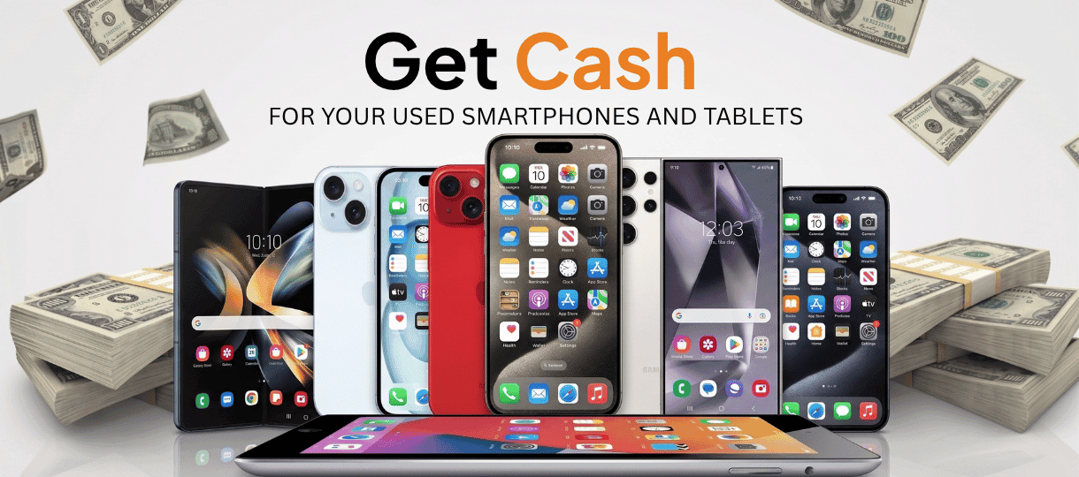We buy cell phones at Quick Cell Repairs