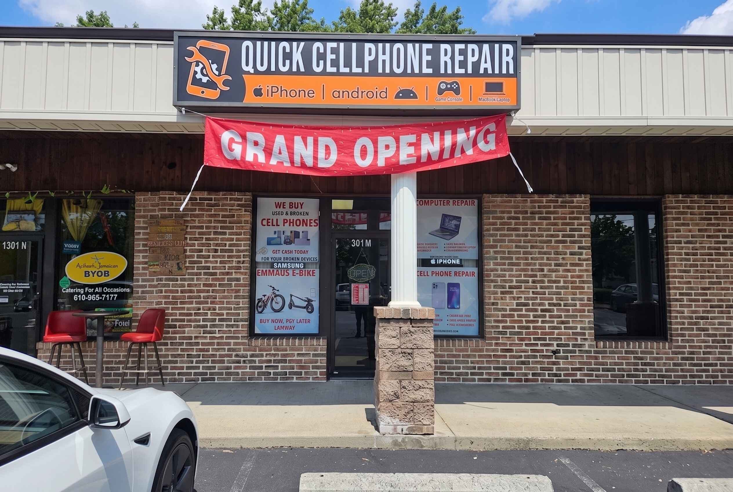 Phone repair technician at Quick Cell Repairs Bath, PA