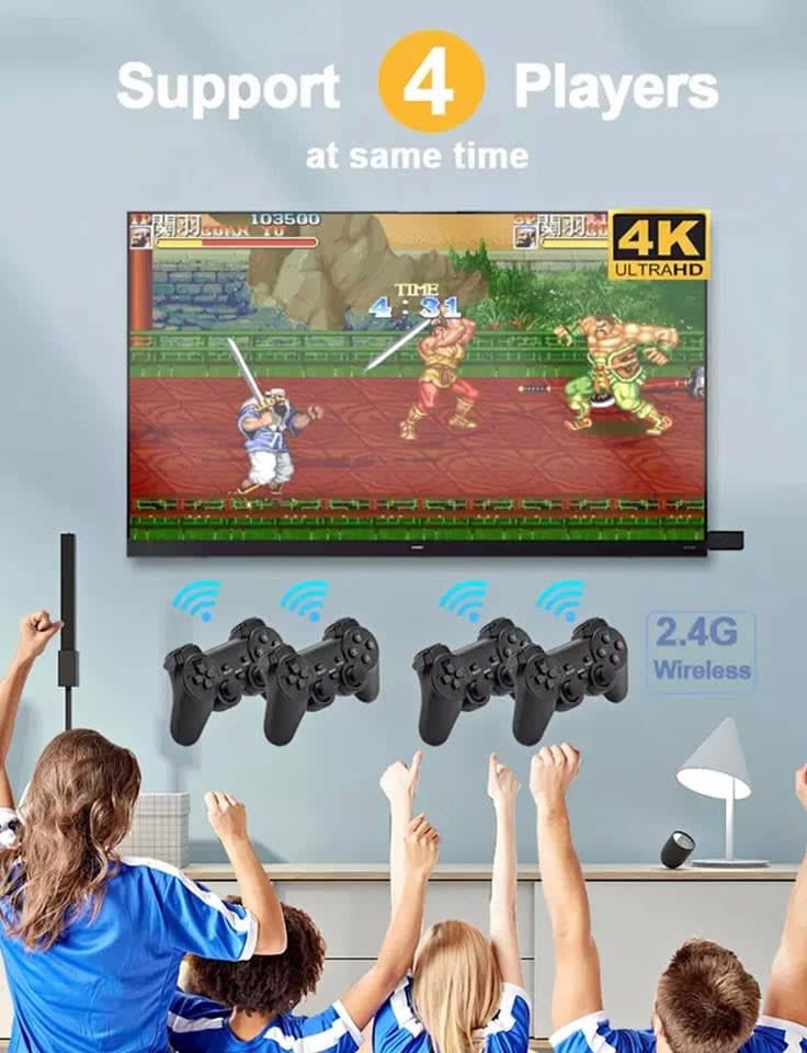 10,000 Retro Arcade Games With 2 Consoles