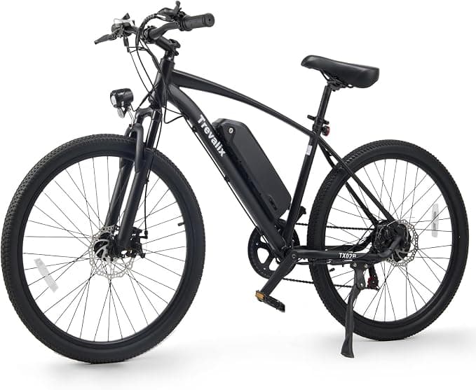 Electric Bike for Adults, 50/74 Miles 20 MPH Mountain Ebike, 500W Peak E Bike with Cadence/Torque Sensor, 10.4/15.6Ah UL 2849 Certified Battery, 26“ Bike with Shimano 6-Speed